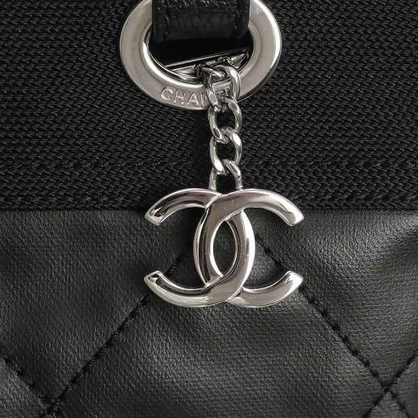 200099276018 11 Chanel Paris Biarritz PM Cocomark Tote Bag Calfskin Leather