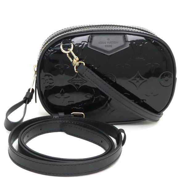 200099797018 Louis Vuitton 2way Belt Shoulder Bag Leather Black