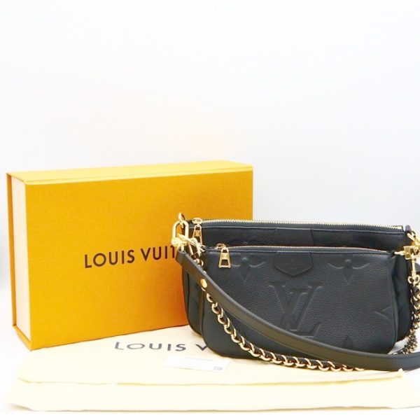 20221011141059 12 Louis Vuitton Multi Pochette Accessoires Shoulder Bag Black Monogram