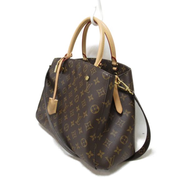 2101217106559 3 Louis Vuitton Montaigne MM Tote Bag Monogram Brown