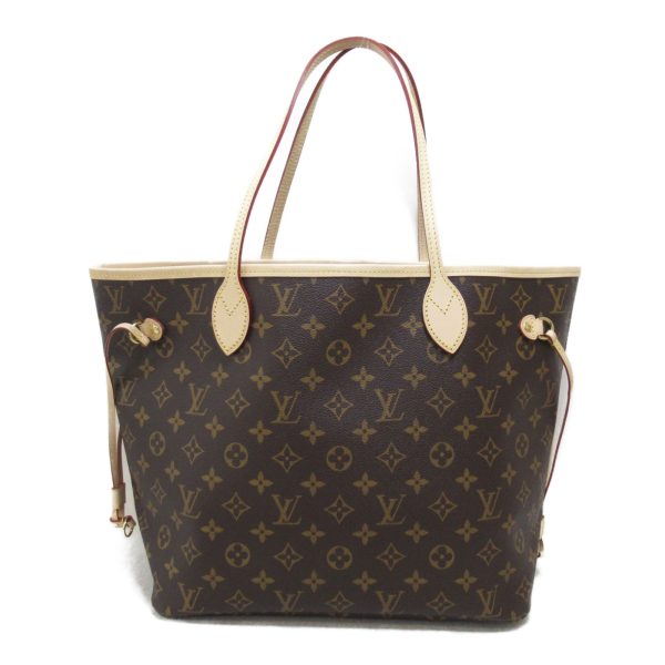 2101217112666 3 Louis Vuitton Neverfull MM Tote Bag Monogram Brown