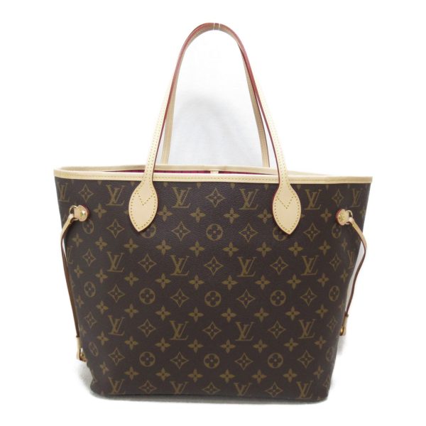 2101217112666 4 Louis Vuitton Neverfull MM Tote Bag PVC Coated Canvas