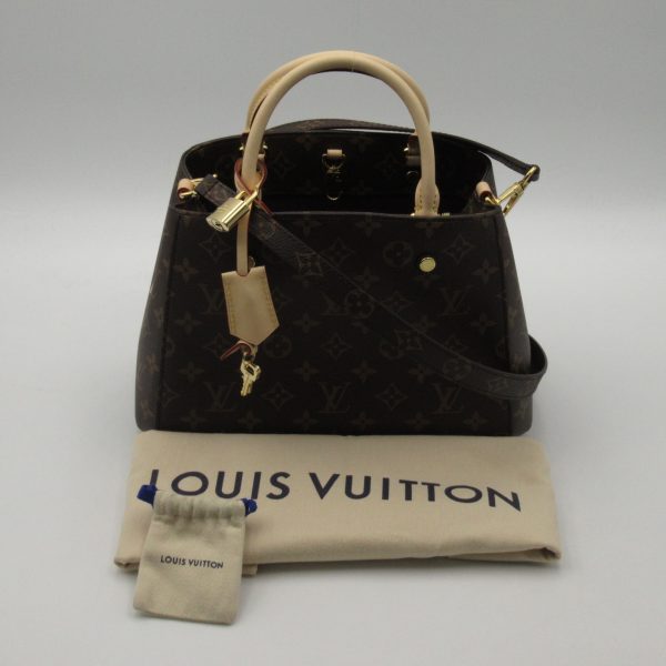 2118300024621 5 Louis Vuitton Montaigne BB Tote Bag Monogram