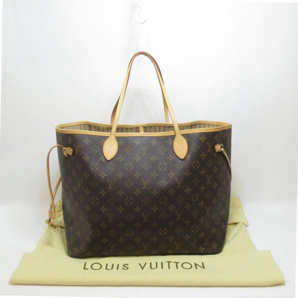 2123100002175 2 Louis Vuitton Neverfull GM Tote Bag Brown