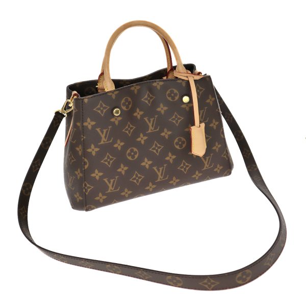 22 2236 14 Louis Vuitton Montaigne BB Monogram Canvas