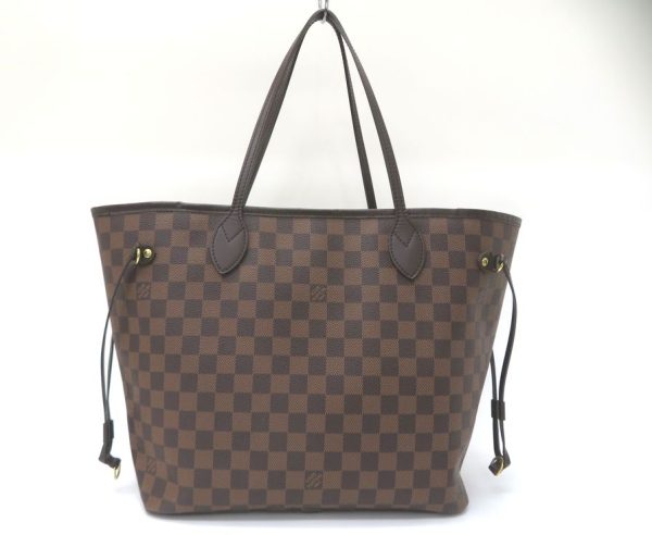 2221102034 02 Louis Vuitton Damier Ebene Neverfull MM Tote Bag