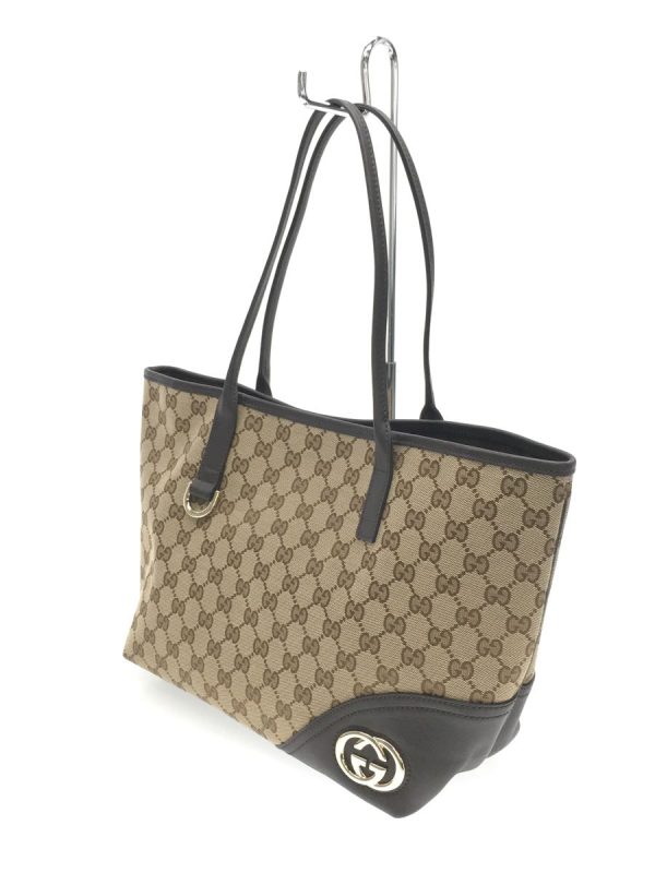 2300035510931 02 Gucci GG Canvas Tote Bag Canvas All Over Pattern