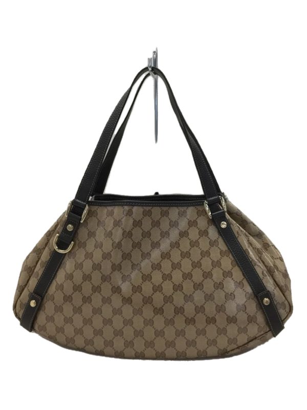 2300036134921 01 Gucci PVC BEG Full Pattern Handbag