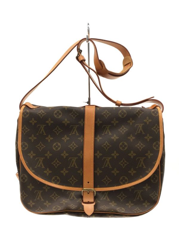 2300036135683 04 Louis Vuitton Saumur PVC Monogram Shoulder Bag