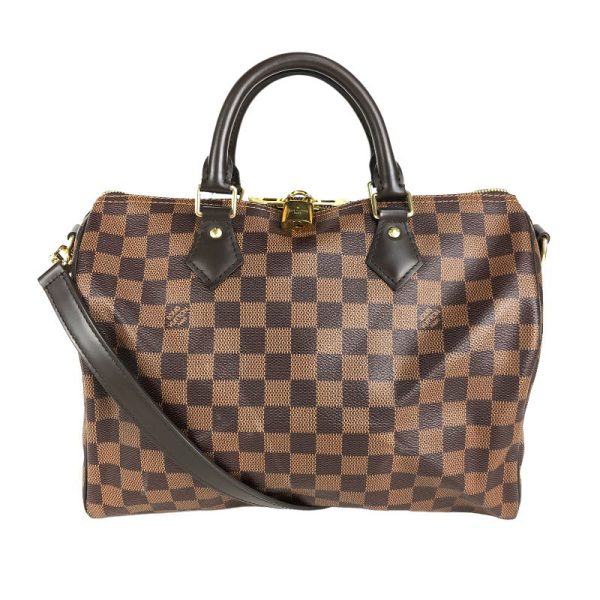 2300036291648 Louis Vuitton Speedy Bandouliere 30 Damier Ebene Handbag