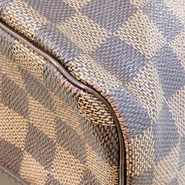 2300037052101 7 Louis Vuitton Speedy Bandouliere Damier Ebene Boston Bag