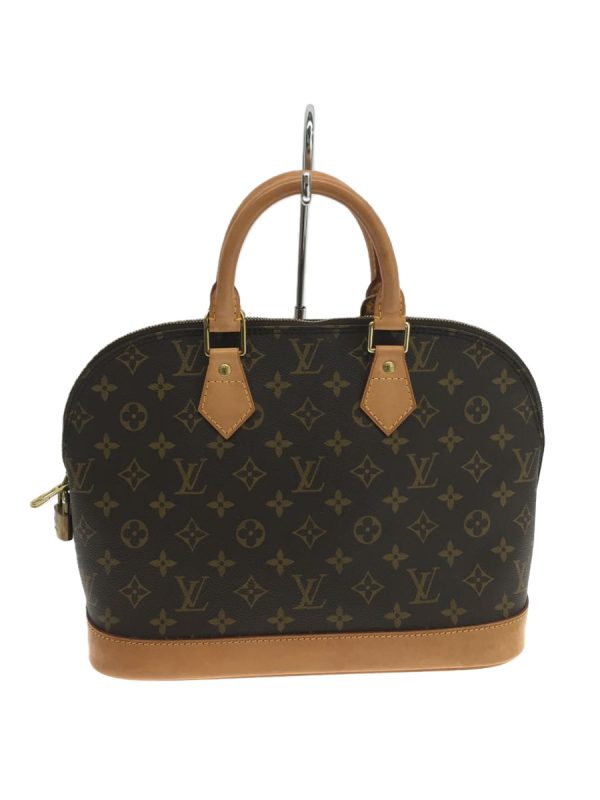 2318890652994 01 Louis Vuitton Alma PM Monogram Canvas Brown Handbag