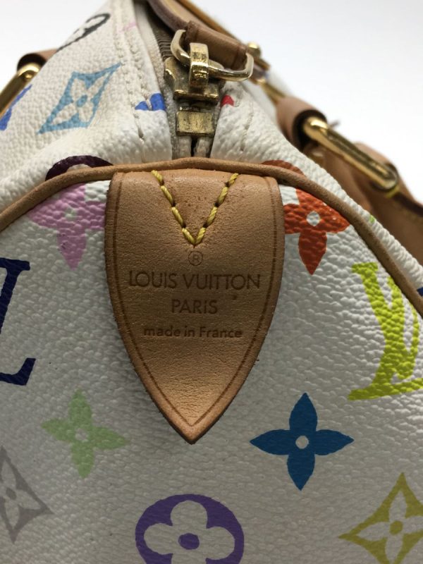 2325601137879 05 Louis Vuitton Speedy 30 Monogram Multi color PVC Handbag