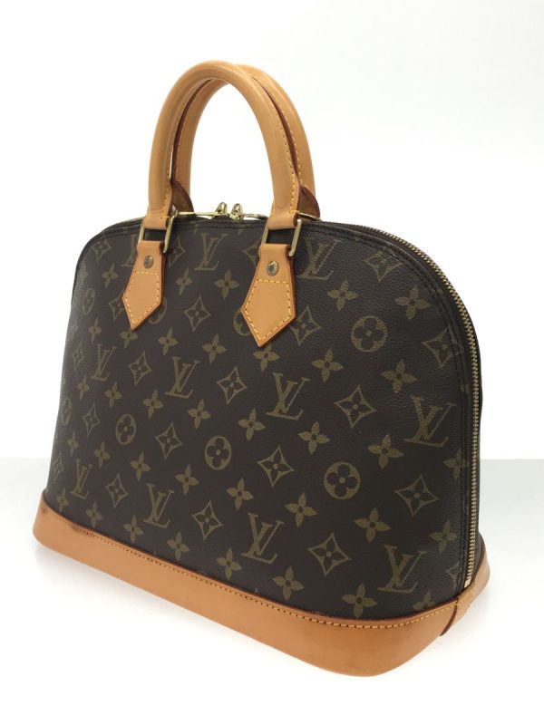 2326870740067 02 Louis Vuitton Alma Monogram Brown Handbag PVC