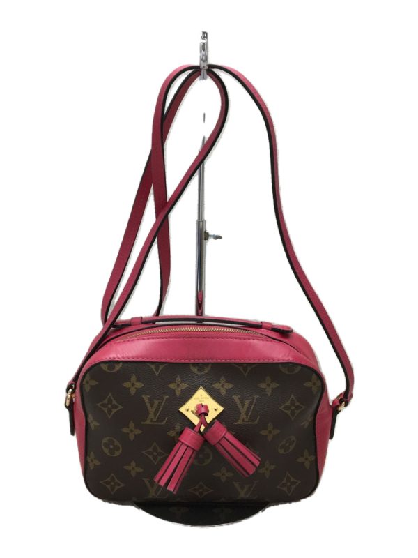 2327630753679 01 Louis Vuitton Saintonge Monogram Canvas Freesia Shoulder Bag