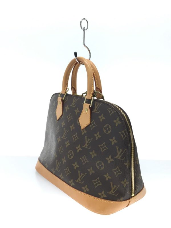 2329451394604 02 Louis Vuitton Alma PM Monogram Brown Handbag