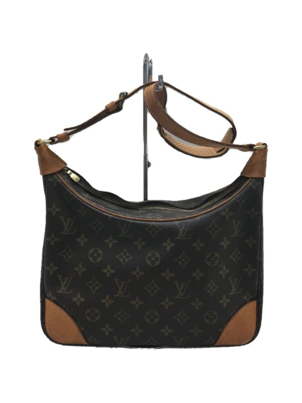 2329952118136 01 Louis Vuitton Boulogne Monogram Brown Shoulder Bag