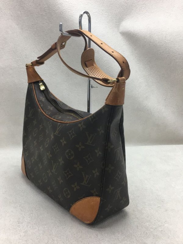 2329952118136 02 Louis Vuitton Boulogne Monogram Brown Shoulder Bag