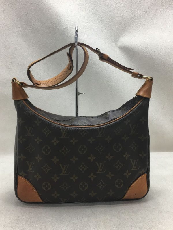 2329952118136 03 Louis Vuitton Boulogne Monogram Brown Shoulder Bag