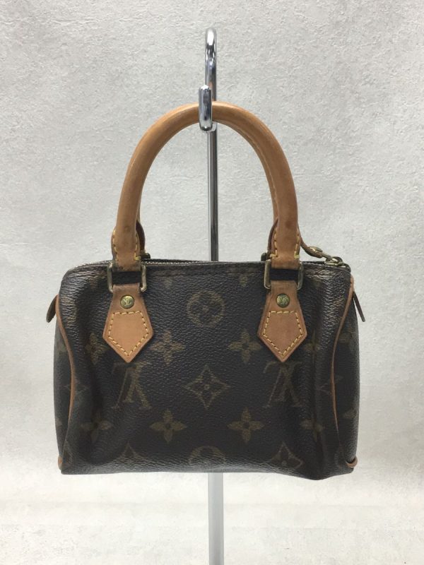 2332871217903 04 Louis Vuitton Mini Speedy Monogram Canvas PVC Handbag