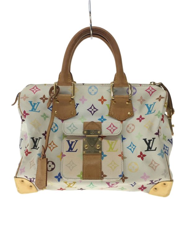 2334780850202 01 Louis Vuitton Speedy 30 Monogram Multicolor PVC Handbag