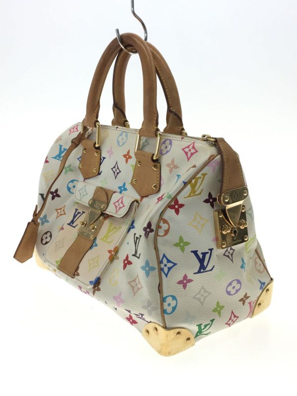 2334780850202 02 Louis Vuitton Speedy 30 Monogram Multicolor PVC Handbag