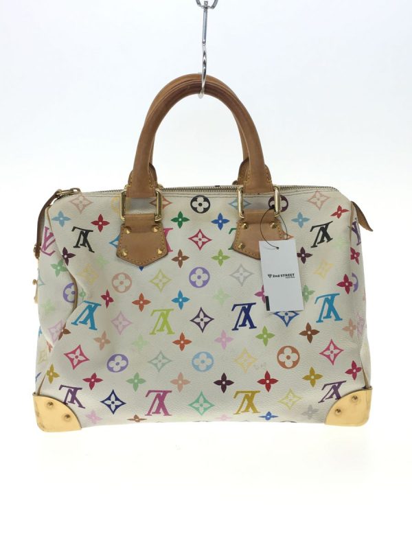 2334780850202 04 Louis Vuitton Speedy 30 Monogram Multicolor PVC Handbag