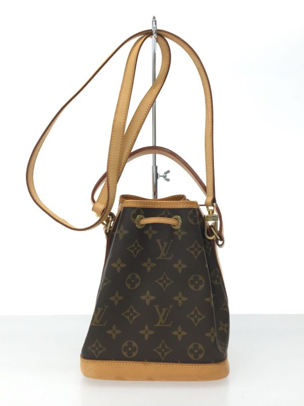 2335090685775 04 Louis Vuitton Mini Noe Monogram Brown Shoulder Bag