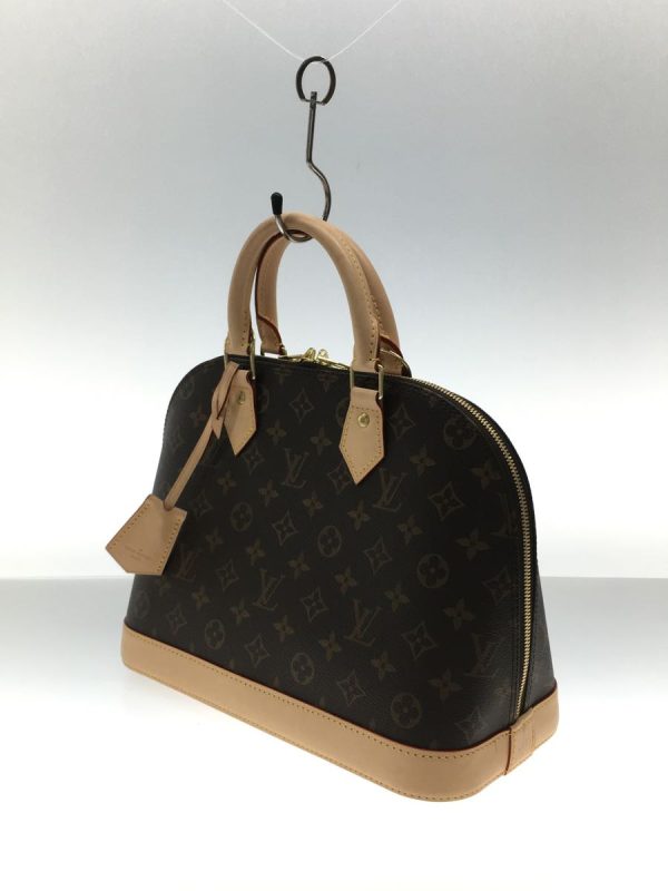 2336001806906 02 Louis Vuitton Alma PM Monogram Brown Handbag