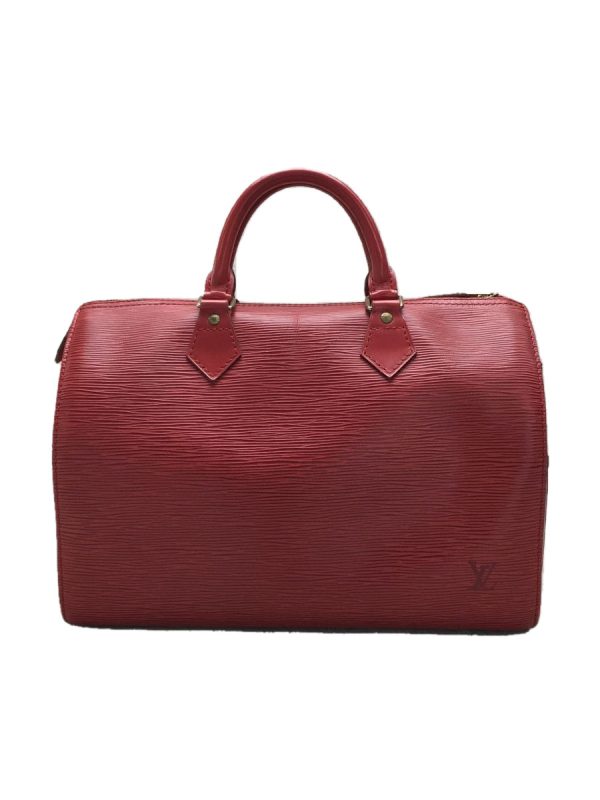 2336011669874 01 Louis Vuitton Speedy 25 Epi Red Leather Handbag