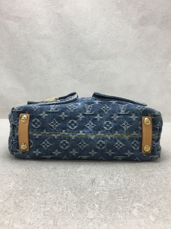 2338060744069 05 Louis Vuitton Buggy PM Monogram Denim Blue One Shoulder Bag