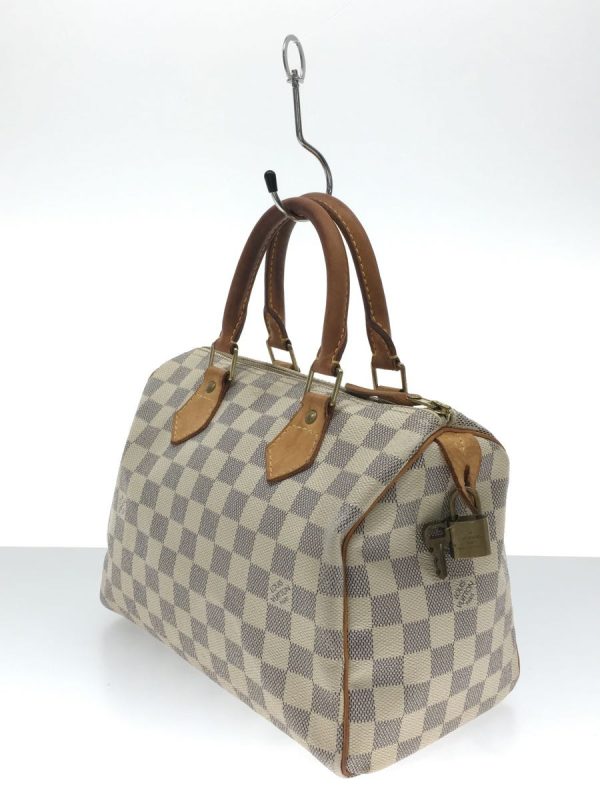 2338880219921 02 Louis Vuitton Speedy Damier PVC Handbag