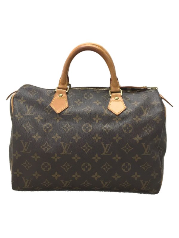 2339141379712 01 Louis Vuitton Handbag Speedy 30 Monogram Brown