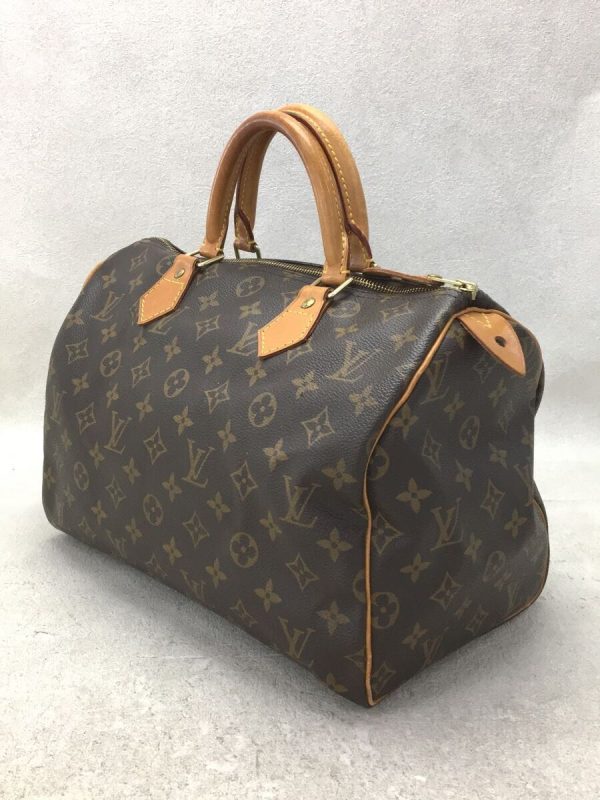 2339141379712 02 Louis Vuitton Handbag Speedy 30 Monogram Brown