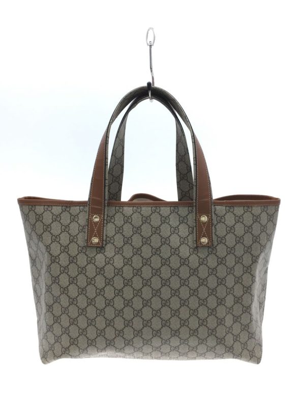 2342130276572 04 Gucci Webline GG Plus Tote Bag Canvas Beige