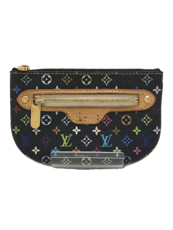 2342470571986 01 Louis Vuitton Pochette Wallet Monogram Multicolor Black