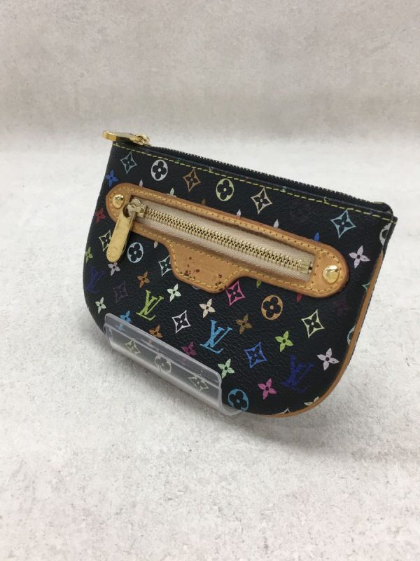 2342470571986 02 Louis Vuitton Pochette Wallet Monogram Multicolor Black