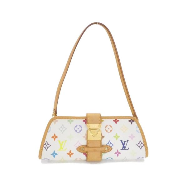 2460003375839 1 b Louis Vuitton Shirley Multicolor Shoulder bag White