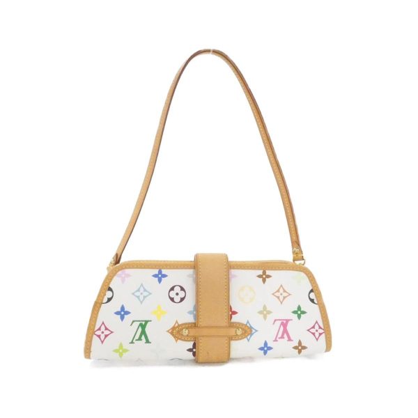 2460003375839 2 b Louis Vuitton Shirley Multicolor Shoulder bag White