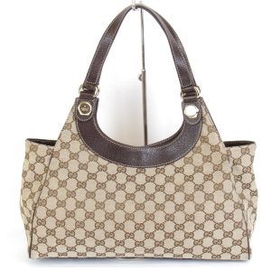 2755220309592a 2 LOUIS VUITTON Popincourt Haut Shoulder Bag M40007 Brown