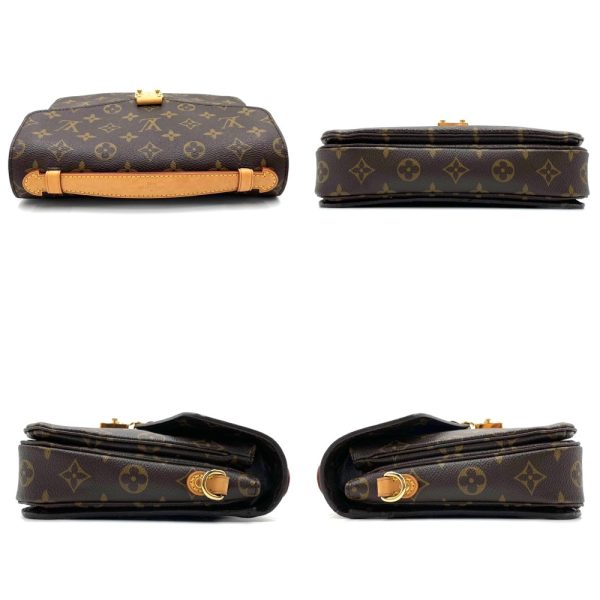 3 Louis Vuitton 2way Monogram Pochette Metis MM Handbag