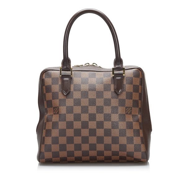 3 Louis Vuitton Damier Brera Handbag Brown