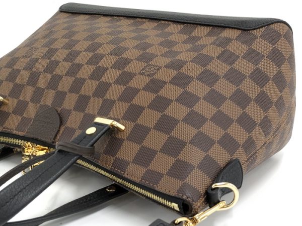 3 Louis Vuitton Hyde Park 2 Way Shoulder Bag Damier Ebene