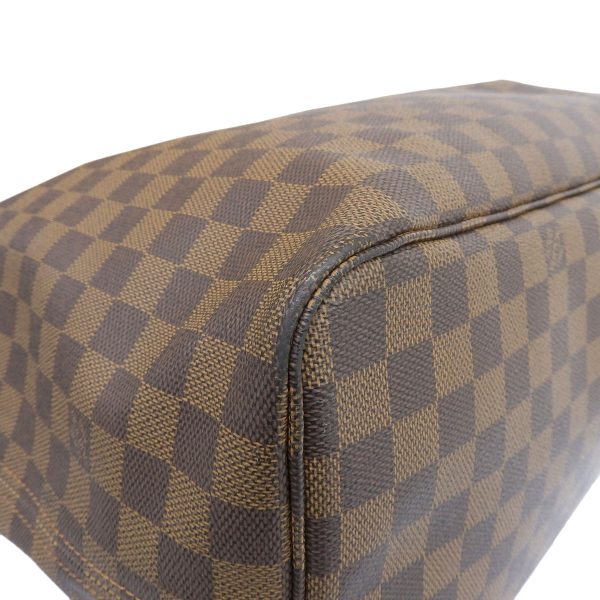 3 Louis Vuitton Neverfull GM Tote Bag Damier Ebene