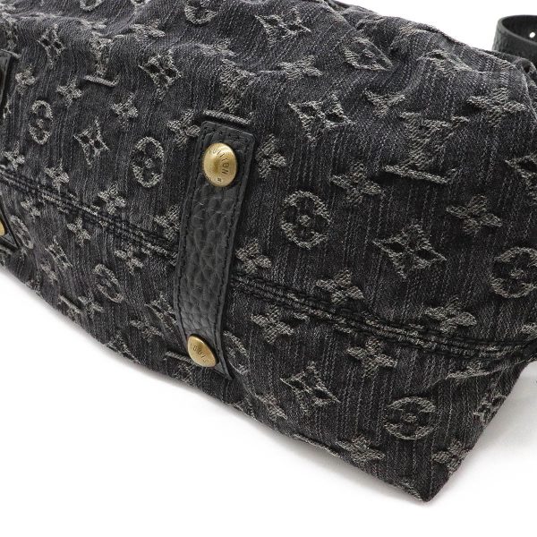 3 Louis Vuitton Monogram Denim NeoCabby MM Shoulder Bag