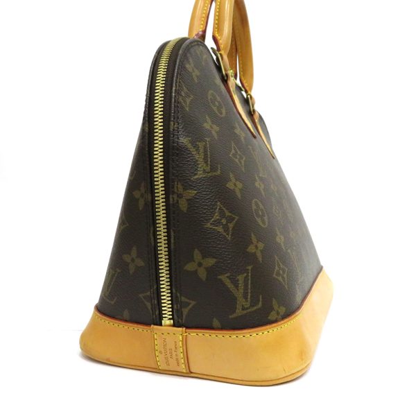 3 Louis Vuitton Alma PM Monogram Handbag AB Rank