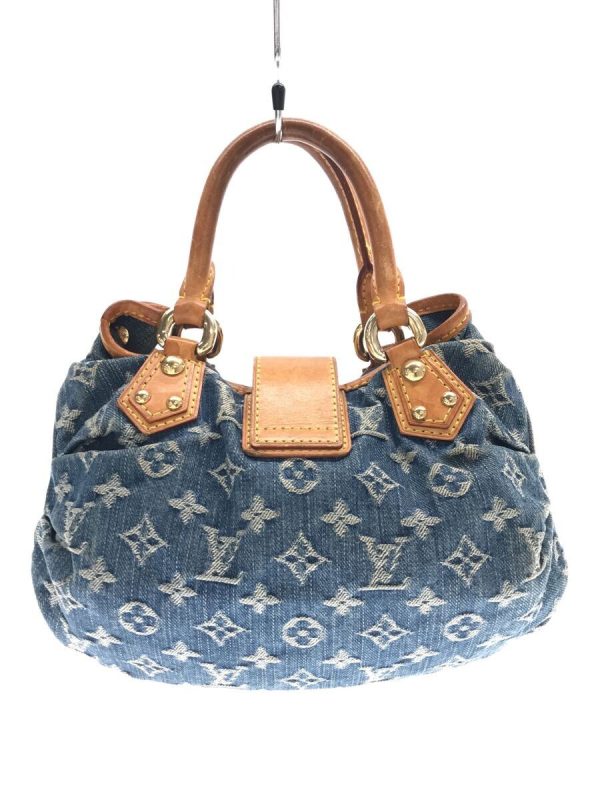 3 Louis Vuitton Pleaty Monogram Denim Shoulder Bag