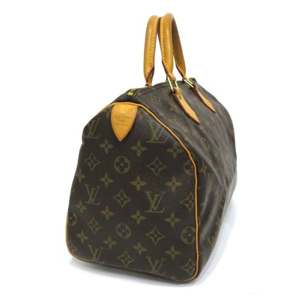 3 Louis Vuitton Bag Speedy 30 Monogram AB Rank Hand Brown