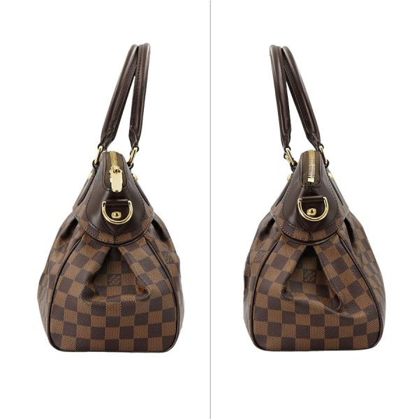 3 Louis Vuitton Trevi PM Damier Brown Handbag