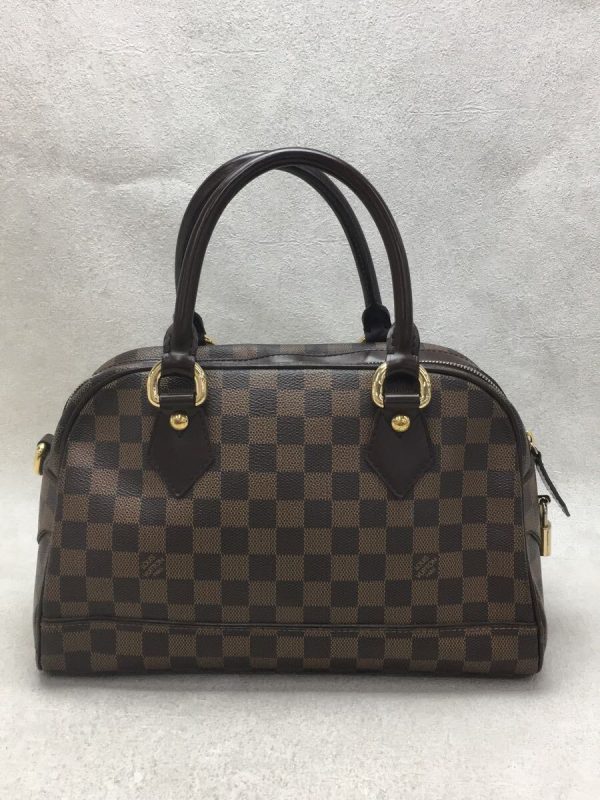 3 Louis Vuitton Duomo Damier Ebene Brown PVC